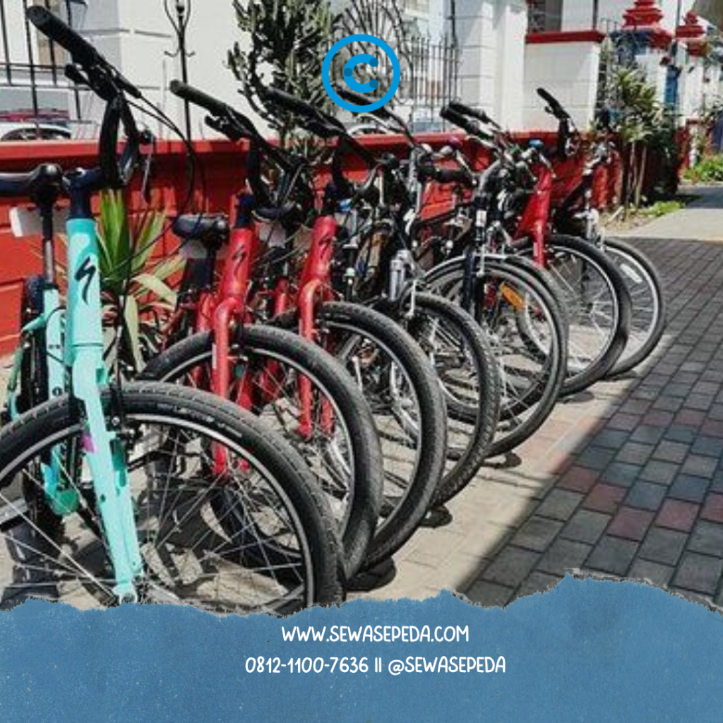 sewa sepeda dekat pusat kota 